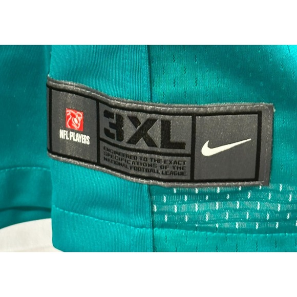 Teal Nike NFL Miami Dolphins Jersey Men's 3XL #1 TAGOVAILOA - Picture 5 of 5